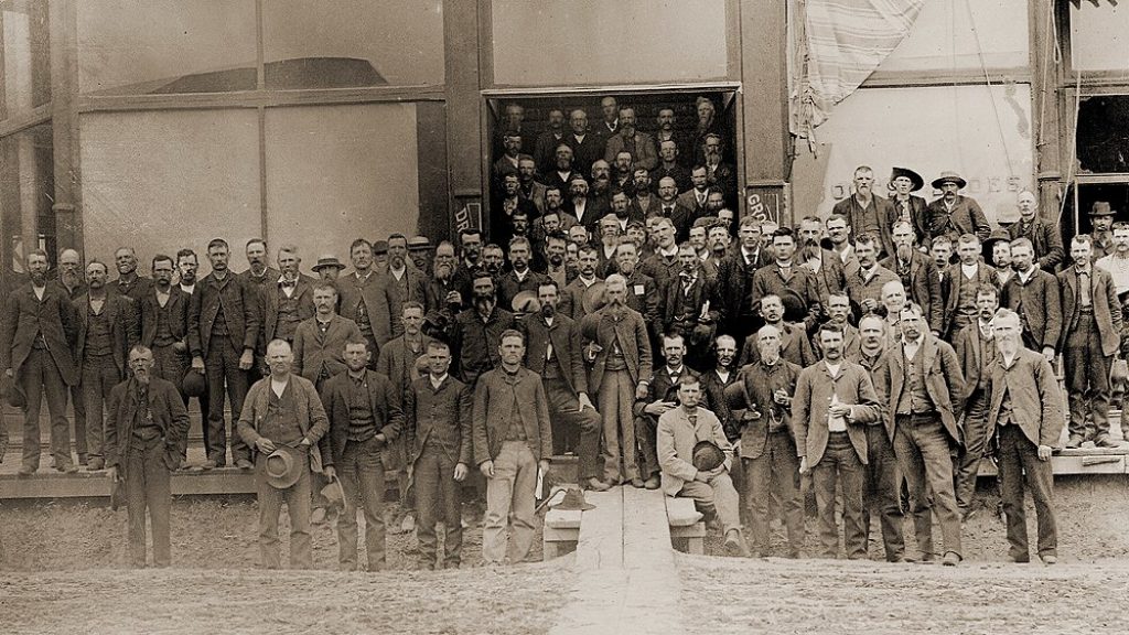 People's Party candidate nominating convention held at Columbus, Nebraska, July 15, 1890. Public Domain.